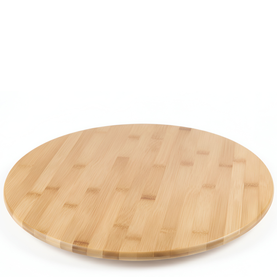 Bandeja giratoria bambú, 40cm