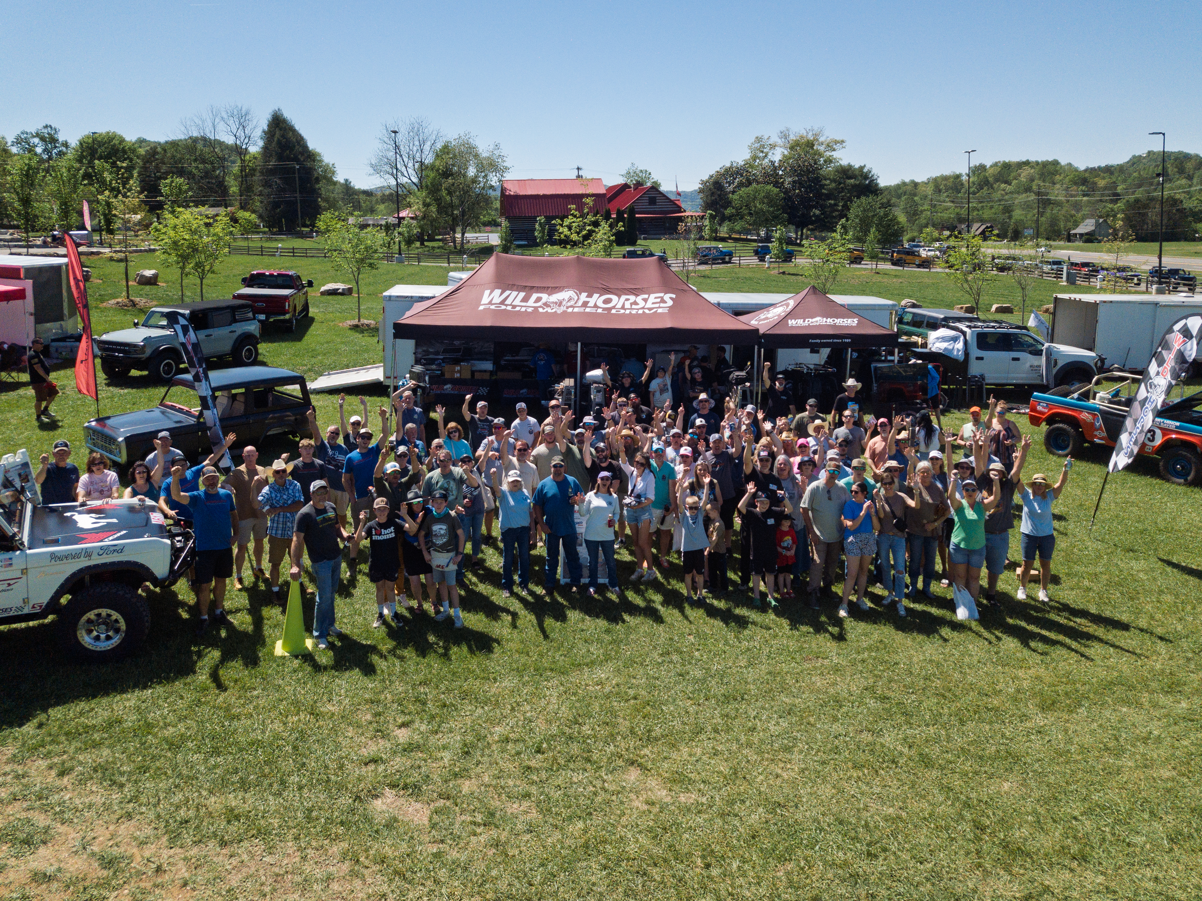 Wild Horses 4x4 Group Photo