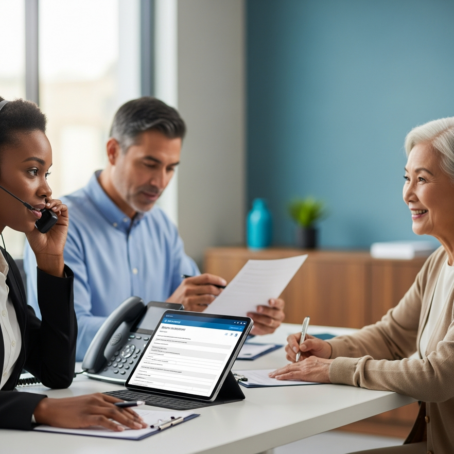 Solving Medicare Claim Delays With An AI Receptionist
