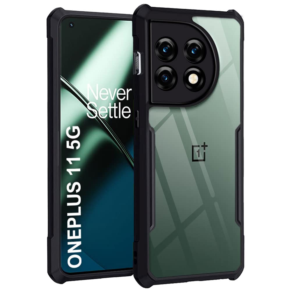 Black Border - Transparent Back iPaky Mobile Back Cover Case