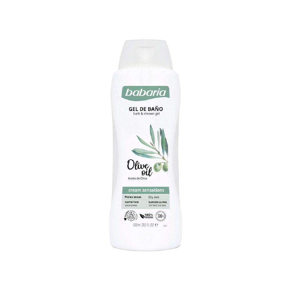 Gel De Baño Babaria Olive Oil Frasco X 600ml