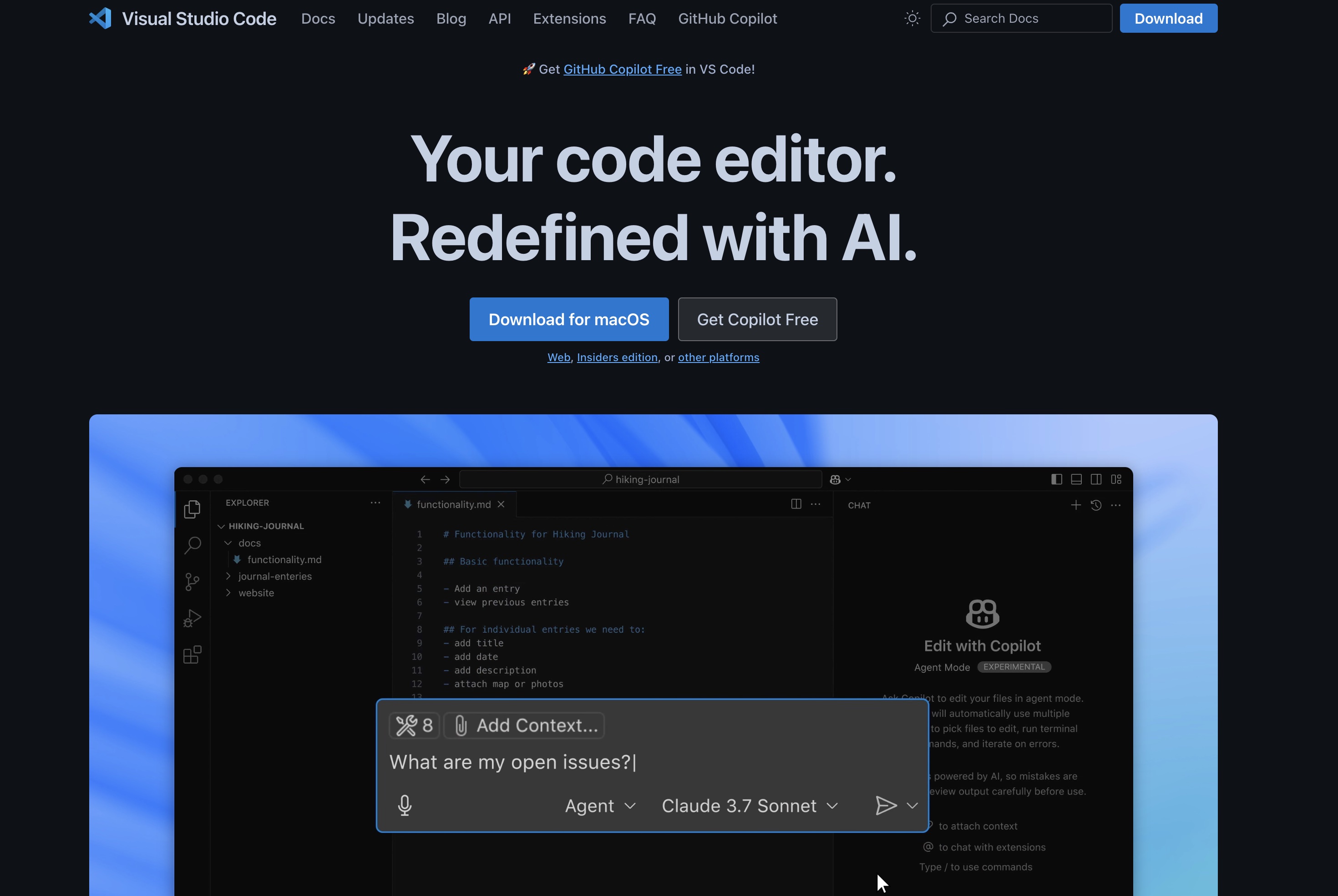 為了 MCP 下載 Visual Studio Code