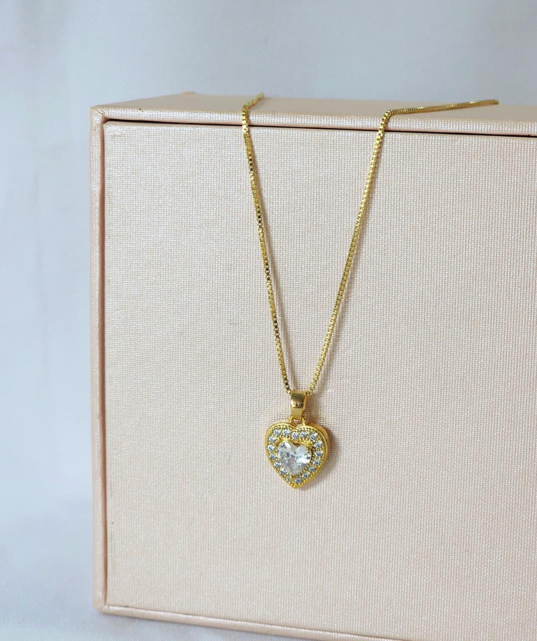 Collar Bañado en Oro para Dama -1