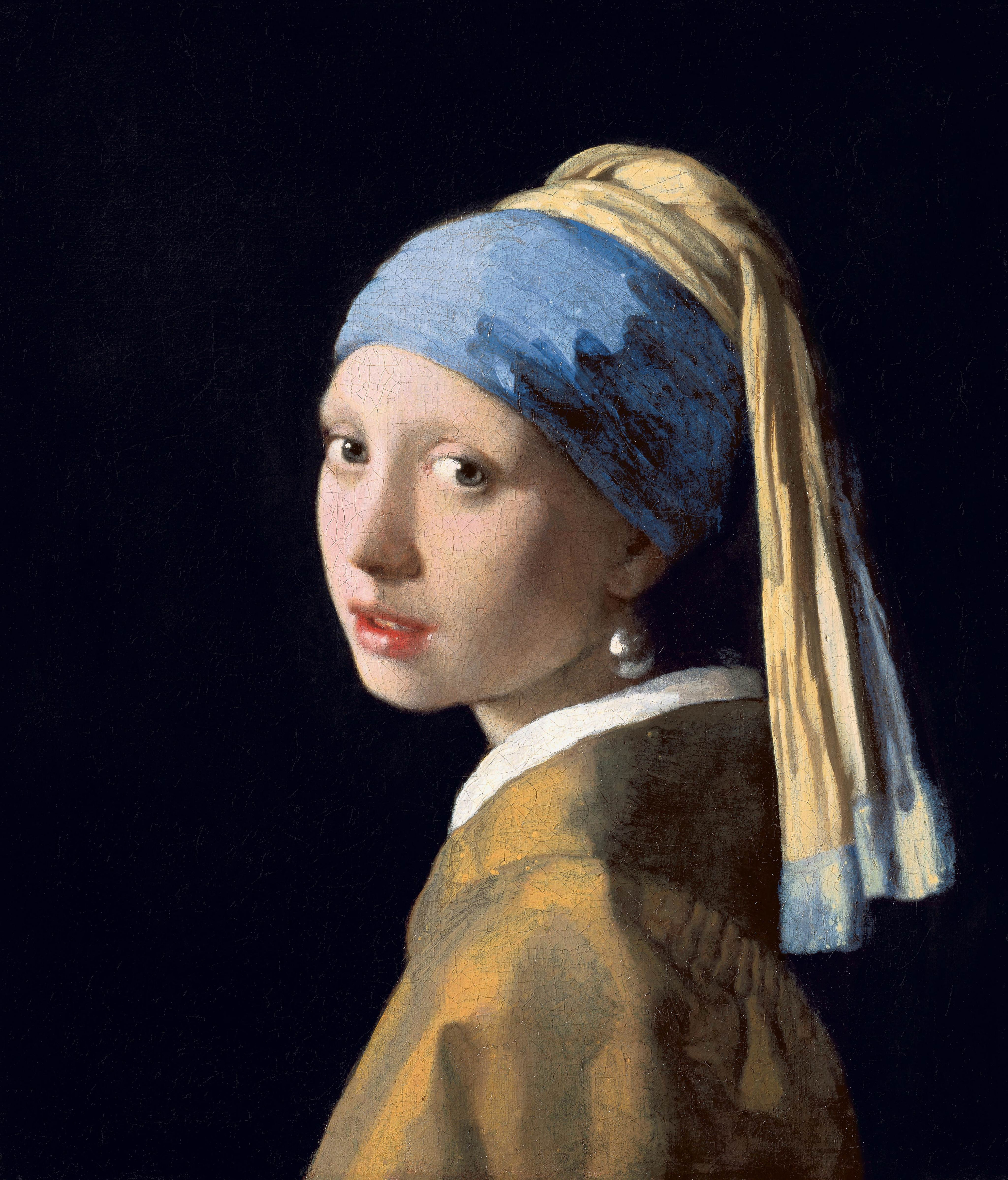 Johannes Vermeer, Girl with a Pearl Earring, c. 1665. Oil on canvas. Mauritshuis, The Hague.