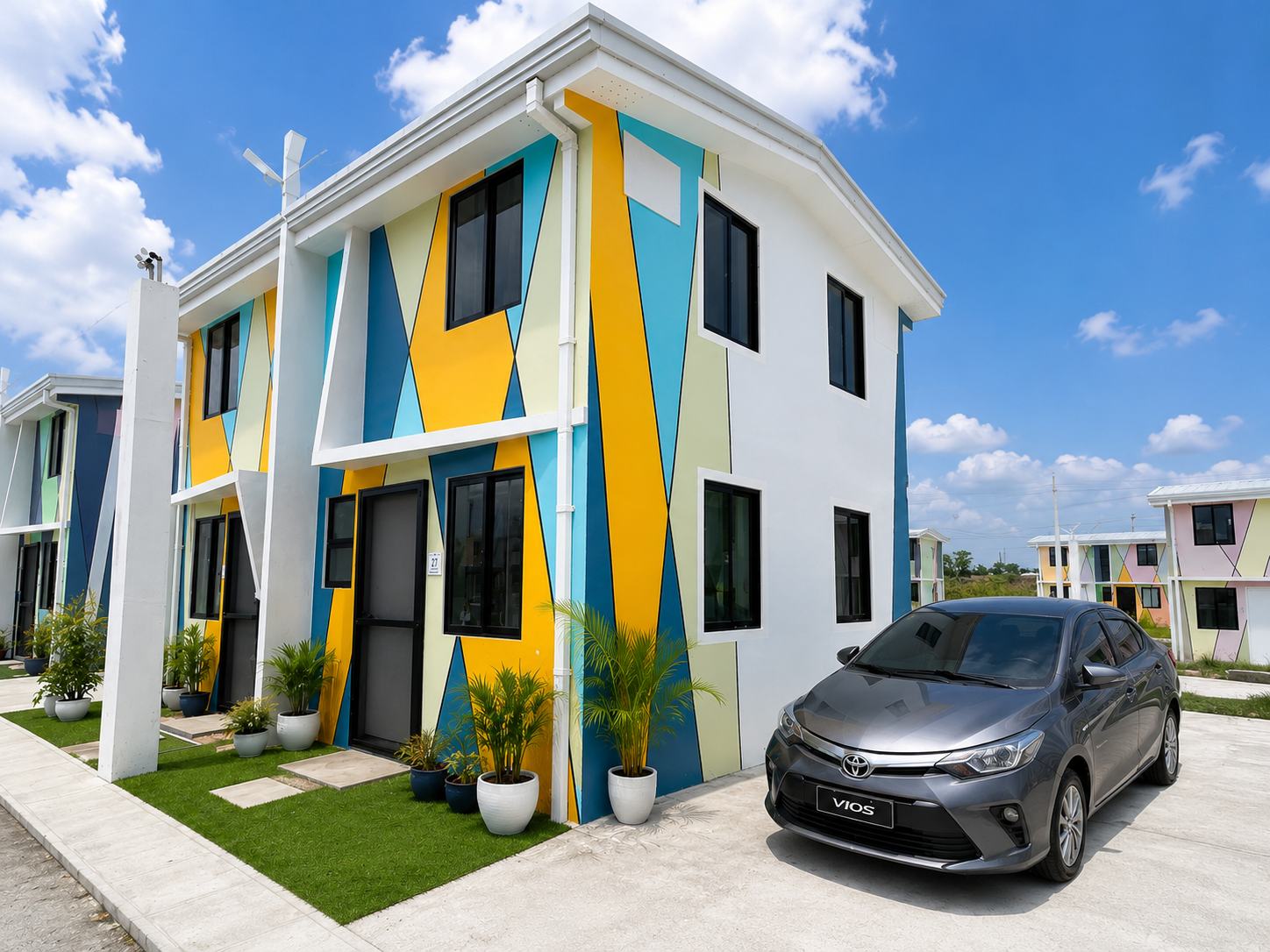 Concrete Carport and Driveway