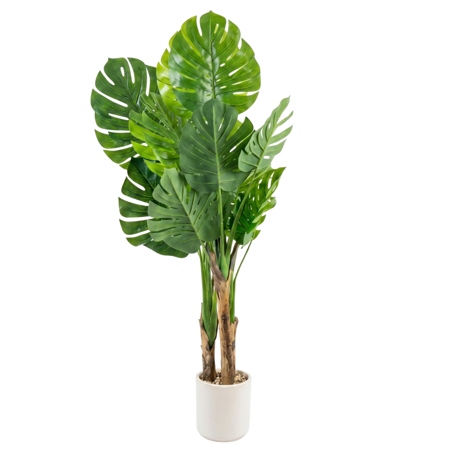 Planta artificial con maceta poliuterano, 140cm