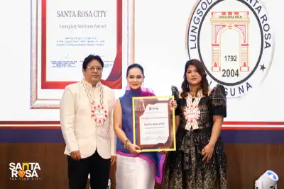 SANTA ROSA CITY NUTRITION COMMITTEE, UMANI NG MGA PARANGAL SA 2026 RNAC