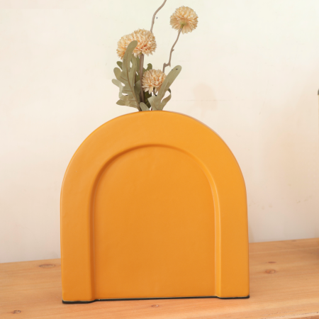 Florero decorativo cerámica, 24cm