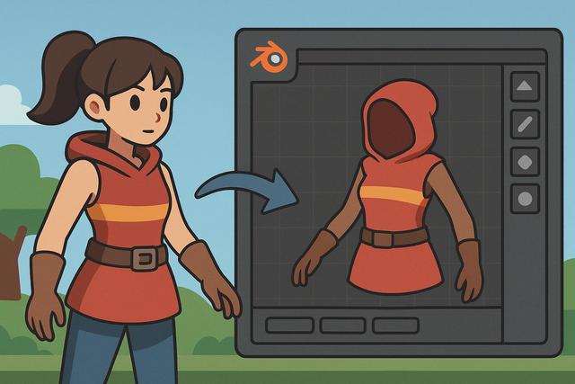 Créer ses propres skins de jeu avec Blender