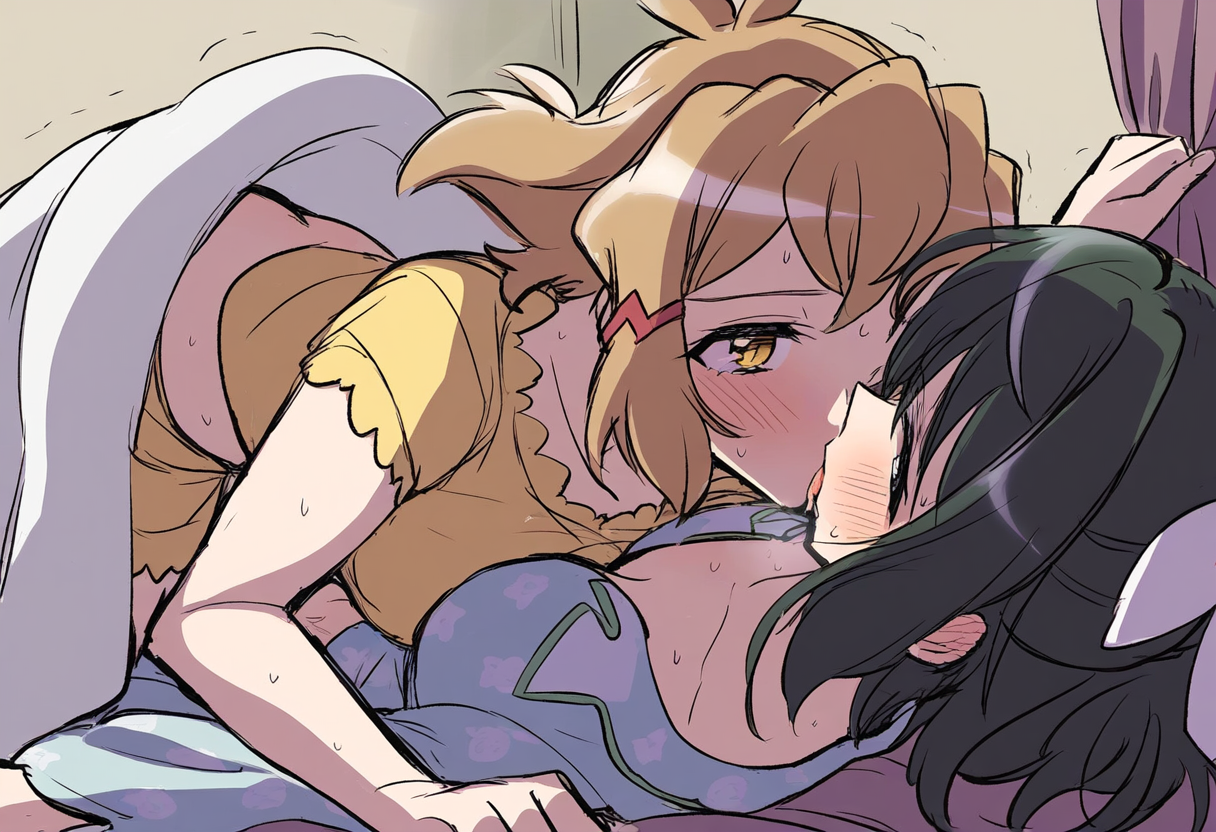 百合に挟まる男、立花響と未来の間にもの7 by 催●スマホの淫魔 with Hibiki Tachibana, Miku Kohinata, senki zesshou symphogear, Symphogear, Hypnosis