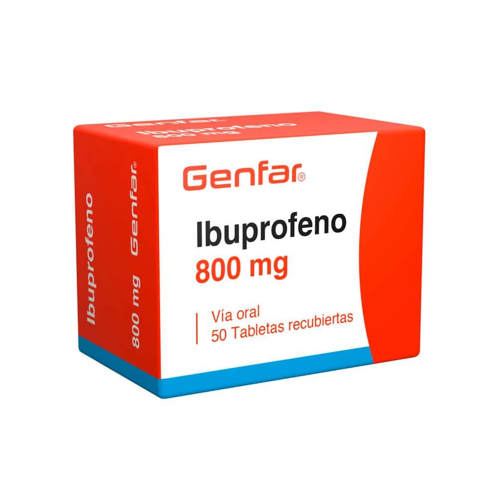 Ibuprofeno 800 Mg Gen Far Cja/50 Tab
