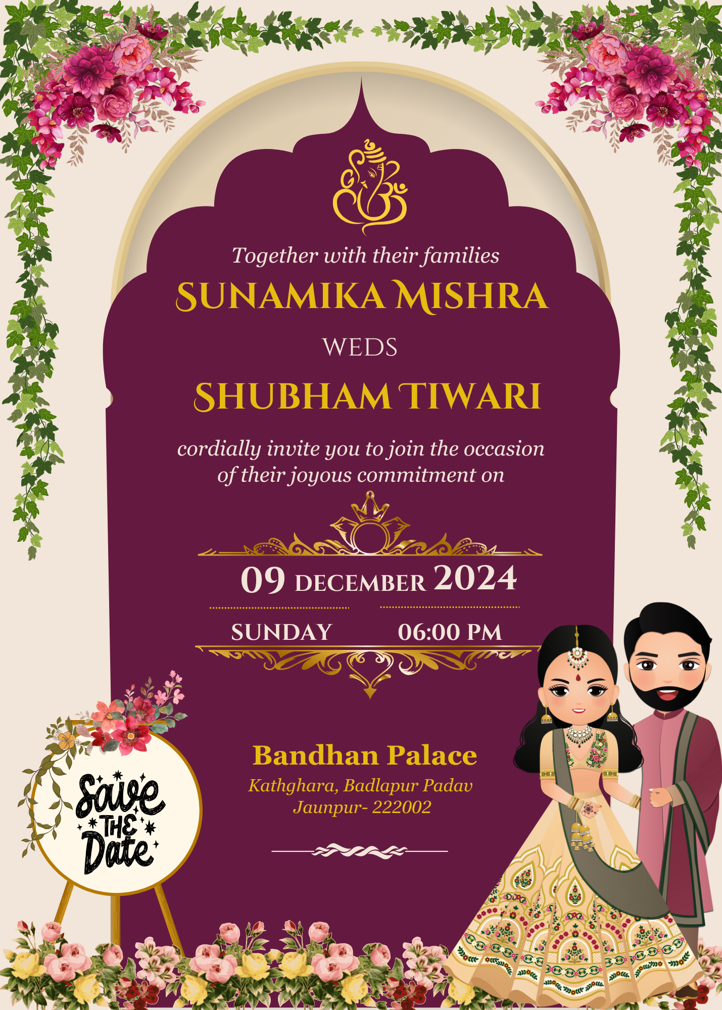 Wedding Invite Image 1