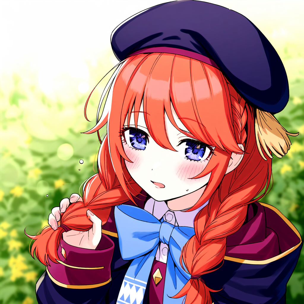 ユニ先輩① by iris with Yuni (Princess Connect), Princess Connect! Re:Dive, Princess Connect! Re:Dive, lingerie, ai art