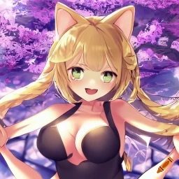 Artworks by りんご by りんご with ai art, neko musume, sailor uniform, erotic