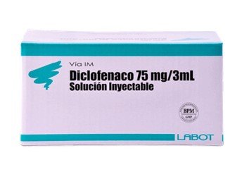 Diclofenaco 75 Mg Amp/3ml  Cja X100 Amp