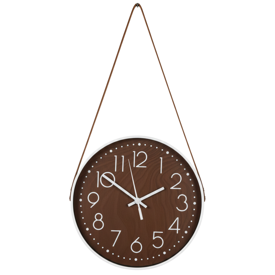 Reloj de pared plástico, 30x4cm