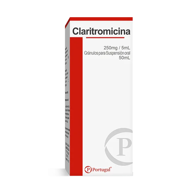 Claritromicina 250 Mg Portugal Fco/50 ml
