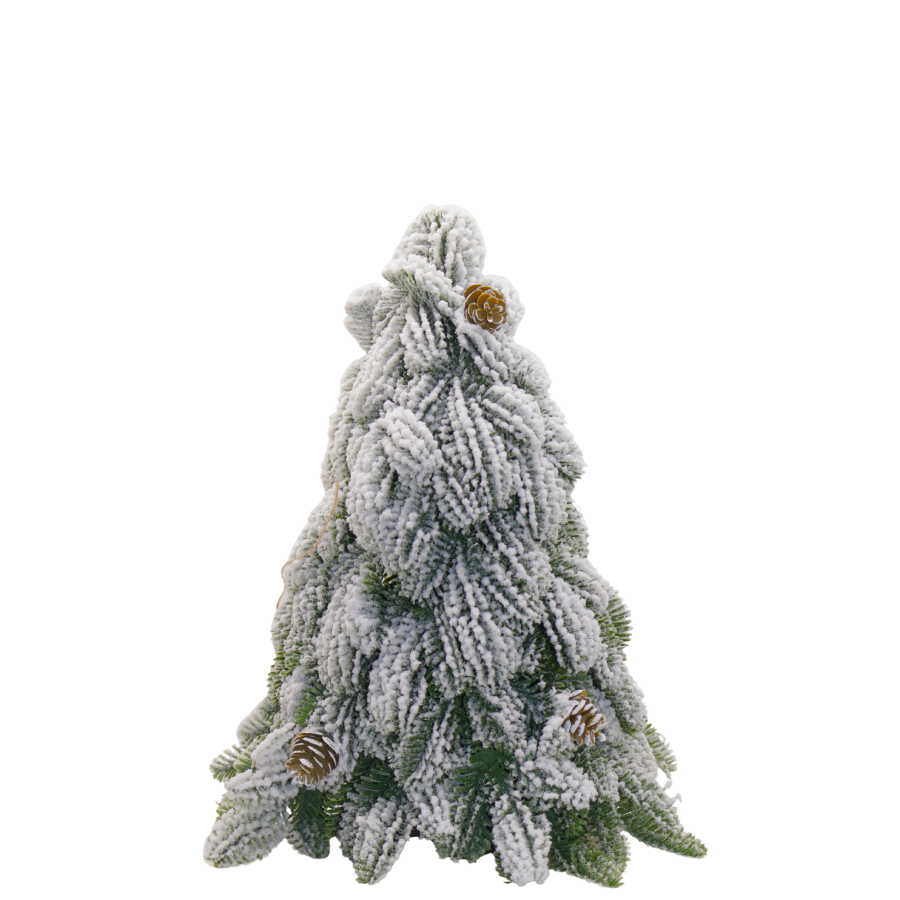 Mini árbol navideño pvc, 33cm