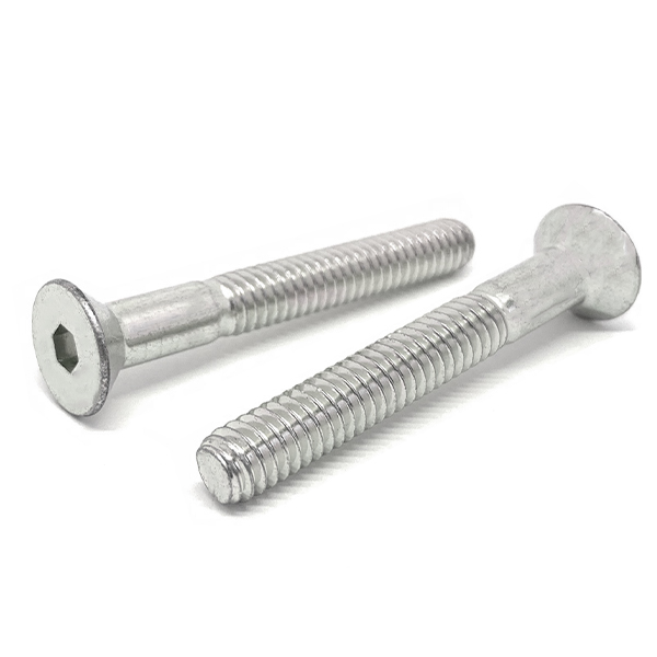 1/4 Zoll-28 Edelstahl flache Steckschlüssel Kopfkappe Schrauben (Länge & Menge wählen) - Bild 8 von 9