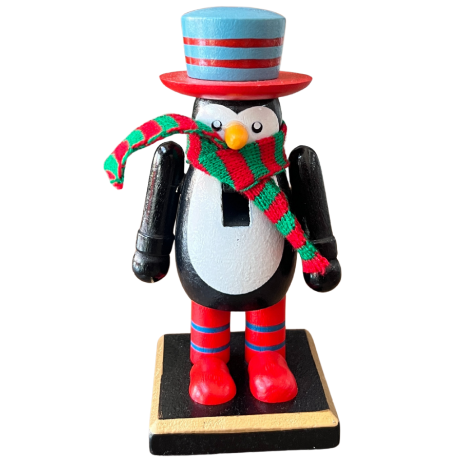 Mini cascanueces madera, 16cm