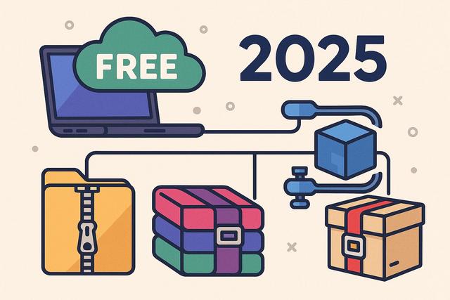 Meilleures alternatives gratuites à WinRAR en 2025