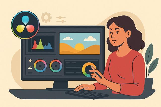 Corriger les couleurs vidéo avec DaVinci Resolve gratuit