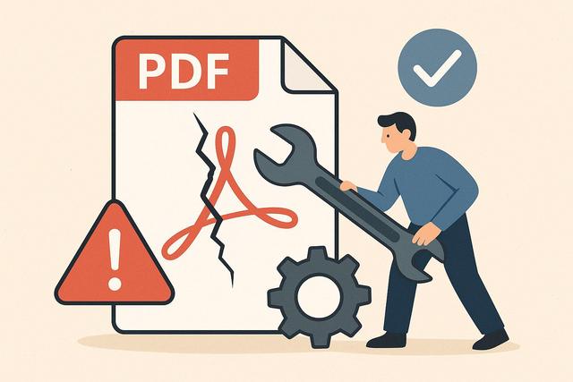 PDF corrompu : comment le réparer facilement