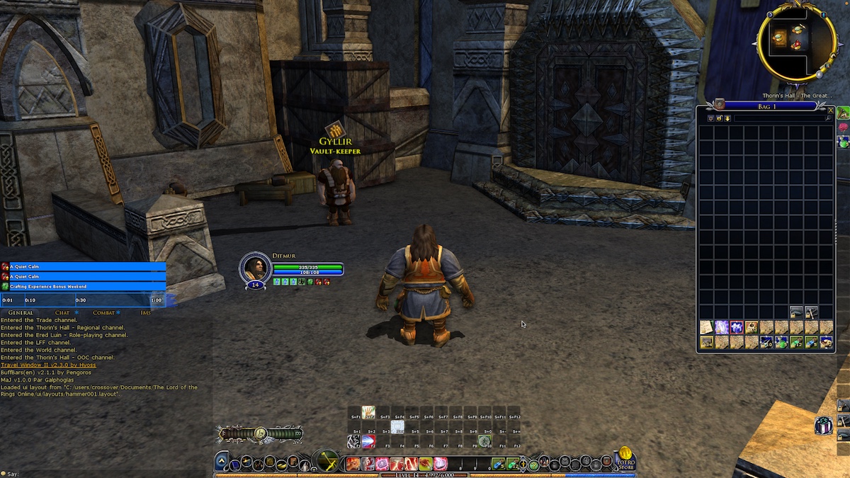 Disappearing Skills in LOTRO Quickslot The Lord of the Rings Online