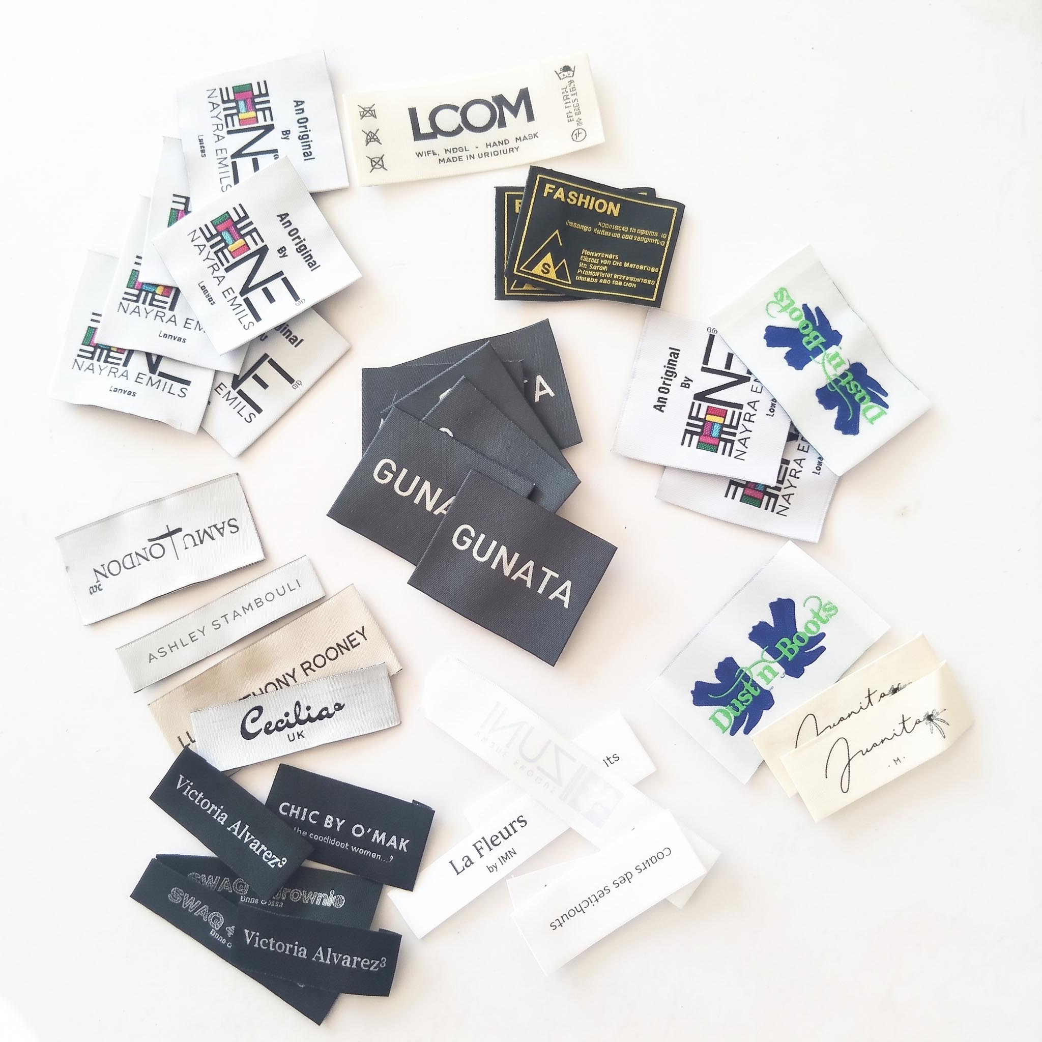 Woven and Care Labels