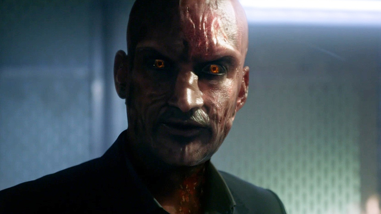 S3ep07 Reese Discovers Lucifer Is Really The Devil