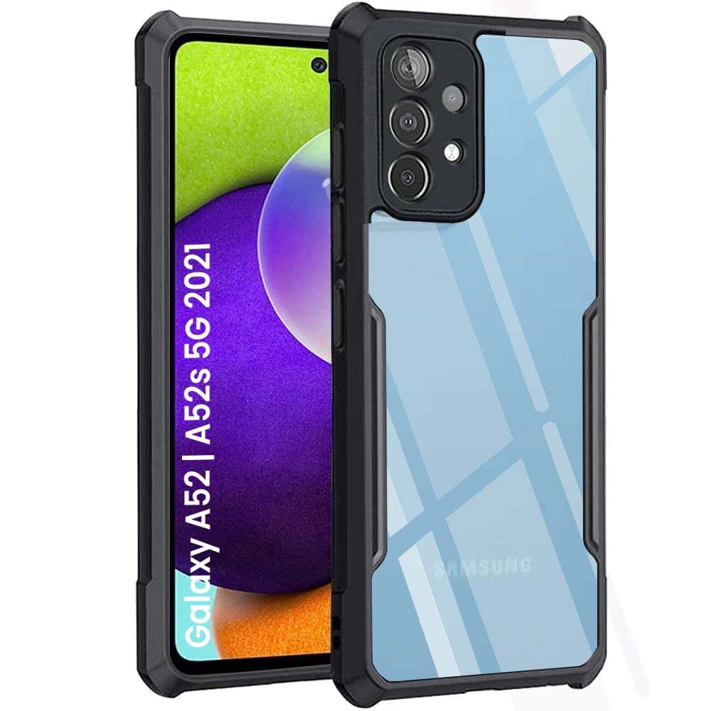 Black Border - Transparent Back iPaky Mobile Back Cover Case