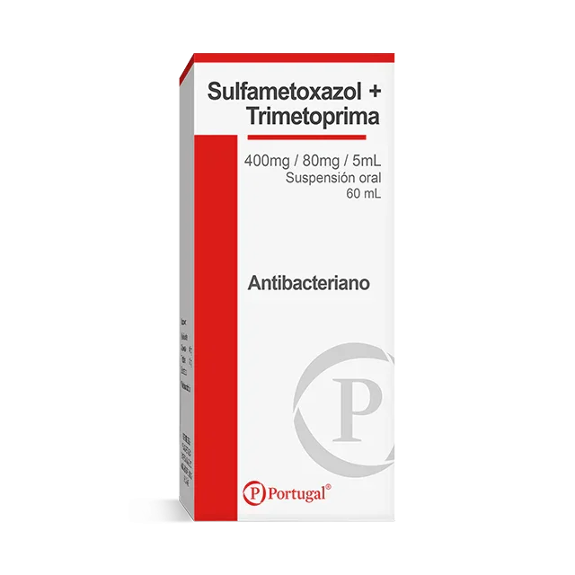 Sulfametoxazol+Trimetoprima 400Mg/80Mg Jarabe 60ml