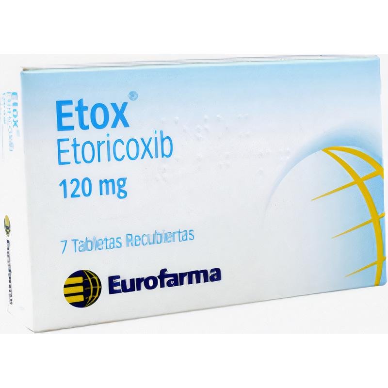 Etox 120 Mg Cja/7 Cap