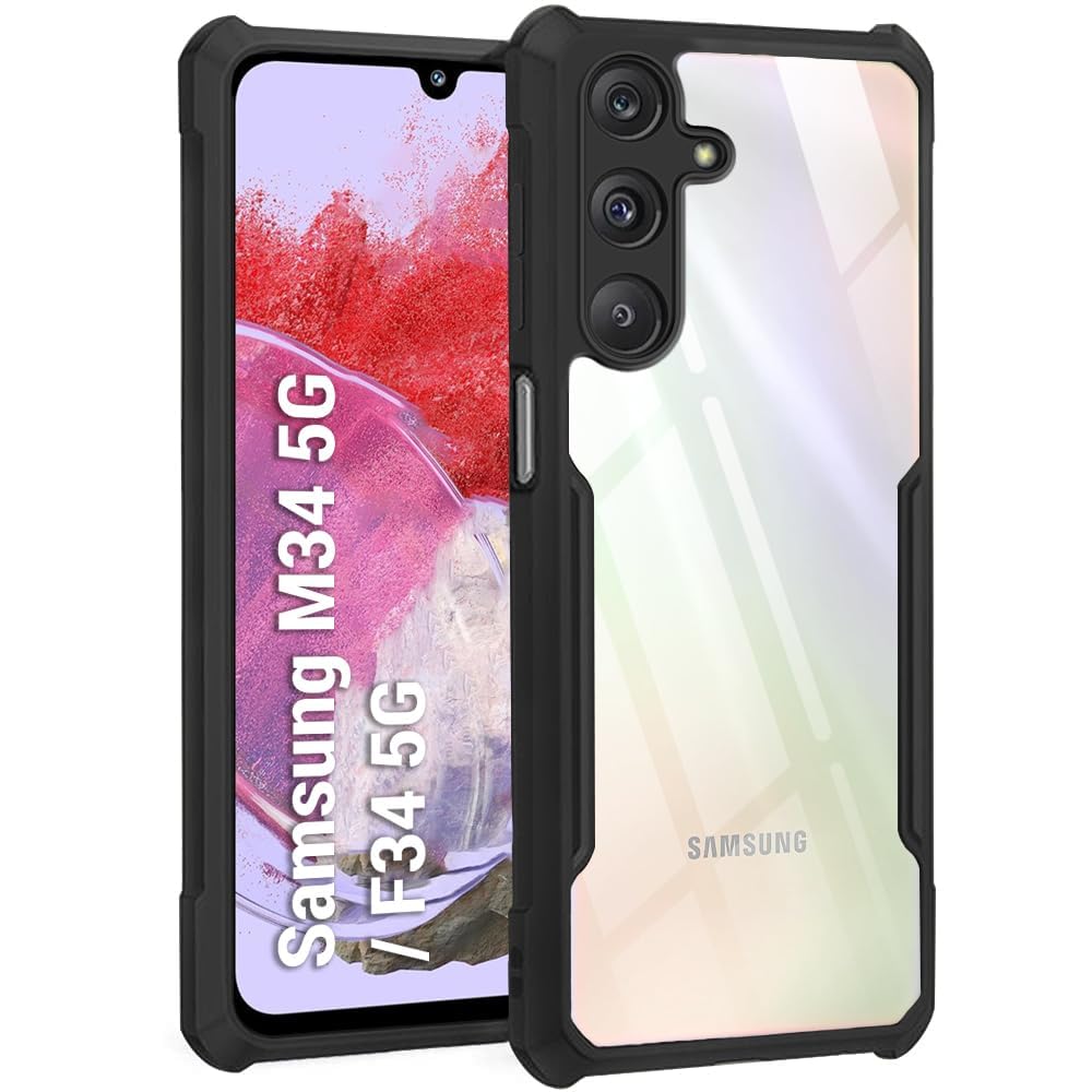 Black Border - Transparent Back iPaky Mobile Back Cover Case