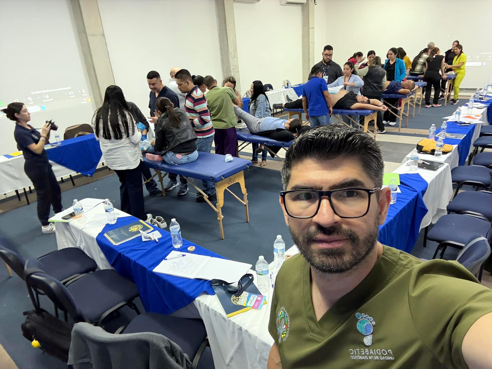Podiabetic: cirugías y cursos de capacitación médica