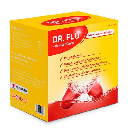 Dr. Flu Cap Blan Cja/100