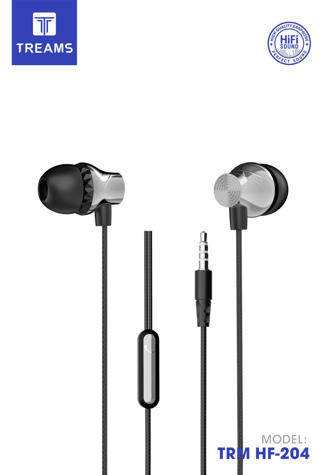 TRM HF-204 - 3.5MM Jack Earphone
