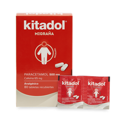 Kitadol Migraña Sob X 2 Cja/80 Tab