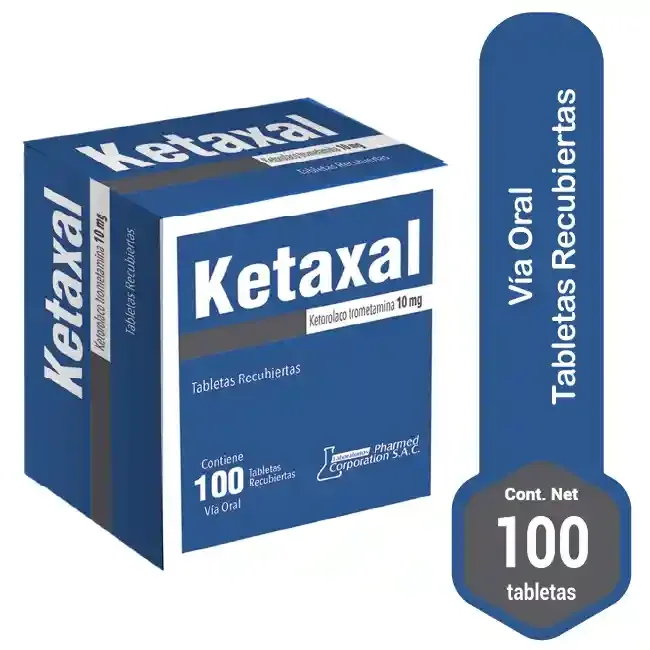 Ketaxal 10Mg Tableta Recubierta