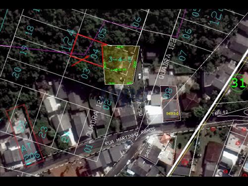 Topo Leilões - Lote 04 - Quadra 124 - Planta Cidade Balneária Caiubá - Matinhos/PR