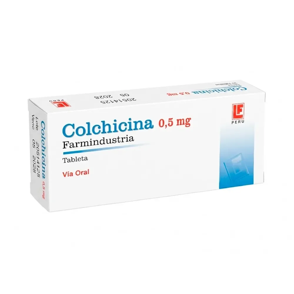 Colchicina 0.5 Mg Fi Cja/30 Tab