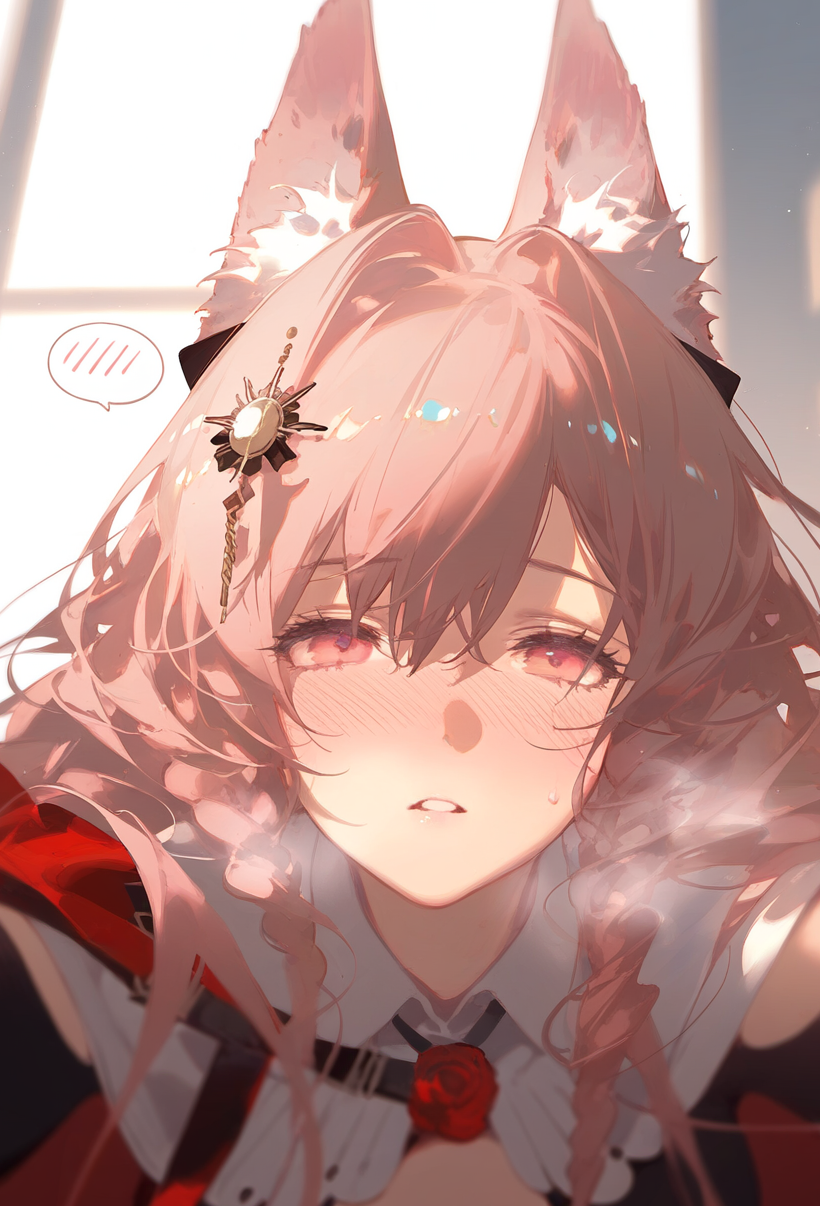 【定制/Custm】鸿雪纯爱Sox by Ahoge @Rua你呆毛 with Arknights, Arknights, Zhu Xian, Pazeonka (Arknights), ai art
