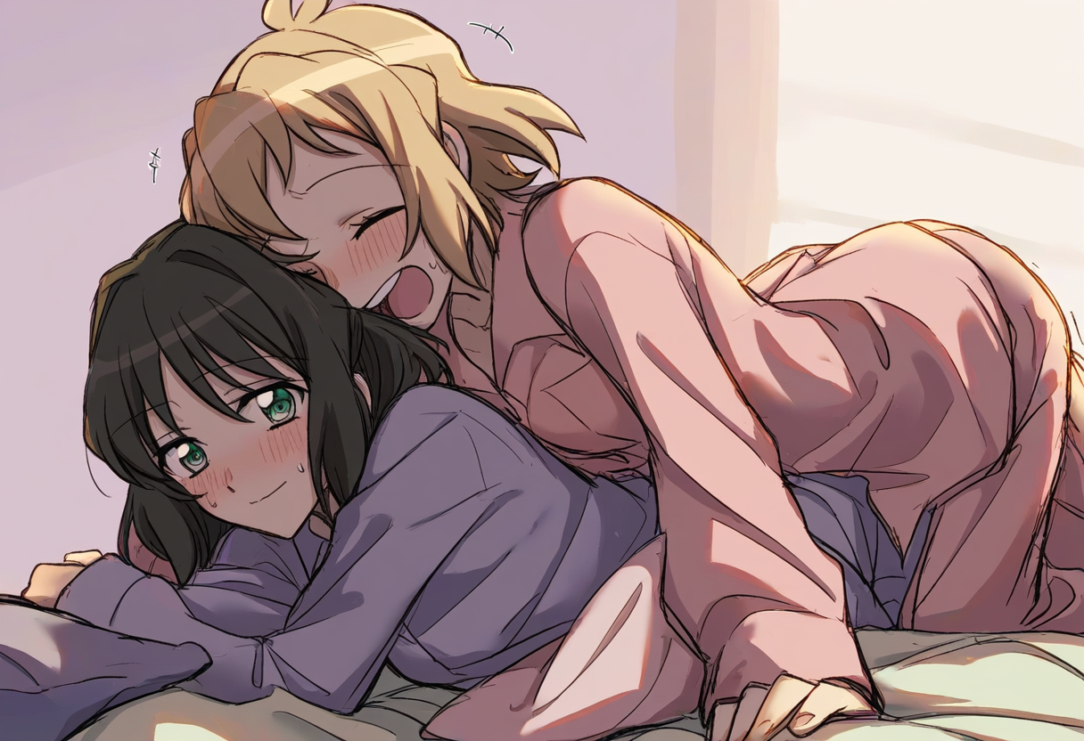 百合に挟まる男、立花響と未来の間にもの7 by 催●スマホの淫魔 with Hibiki Tachibana, Miku Kohinata, senki zesshou symphogear, Symphogear, Hypnosis