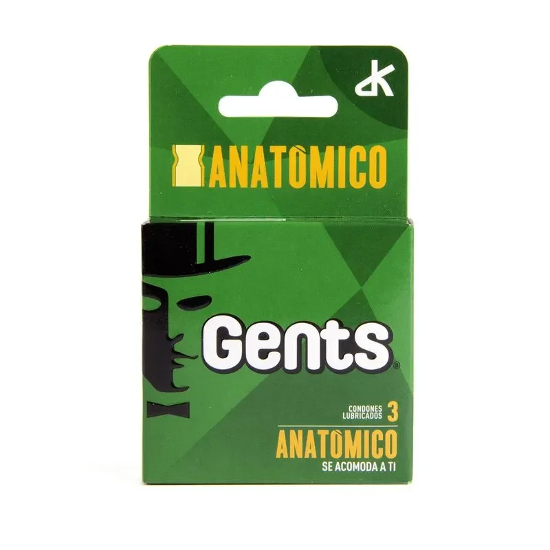 Gents Preserv Anatomico Cjax24 Und