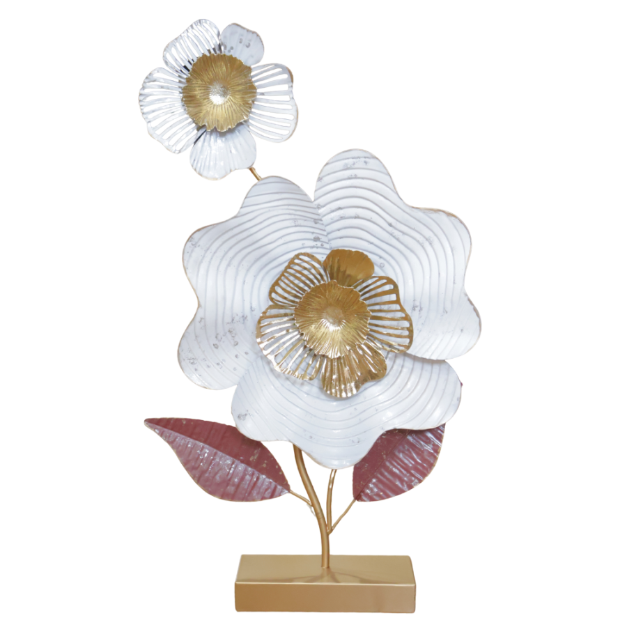 Adorno de mesa metal, 58.4x35x9cm