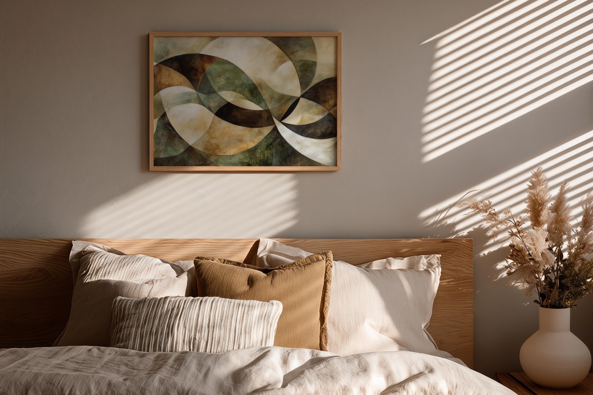 Nature's Earthy Rhythm Modern Printable Wall Art