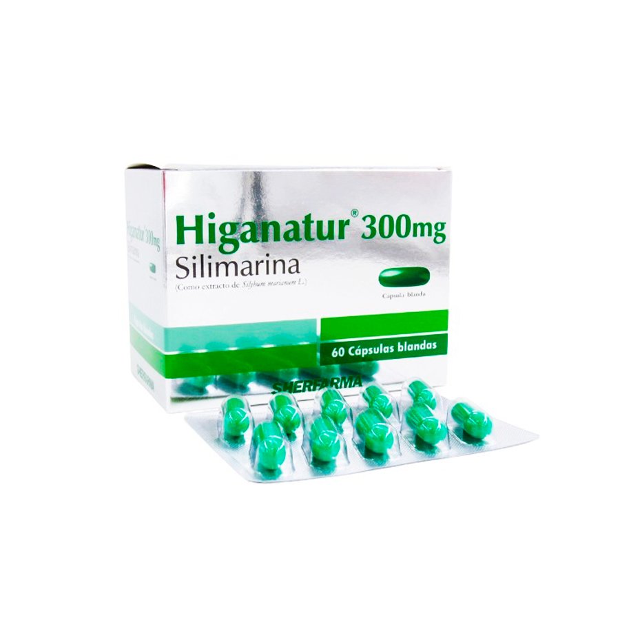Higanatur De 150 Mg ( Silimarina  Cja X 60 Cap Blanda