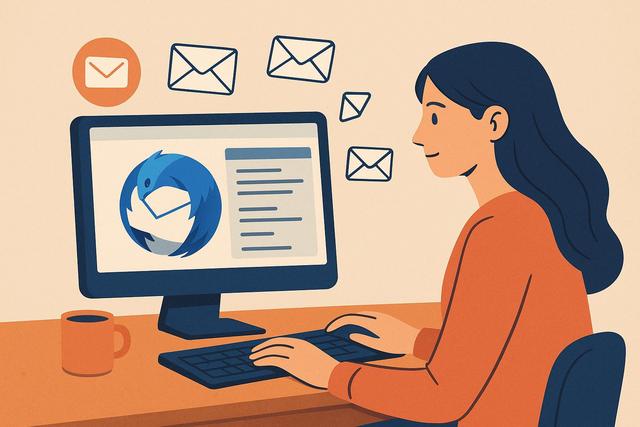 Manage your emails with free Thunderbird on PC