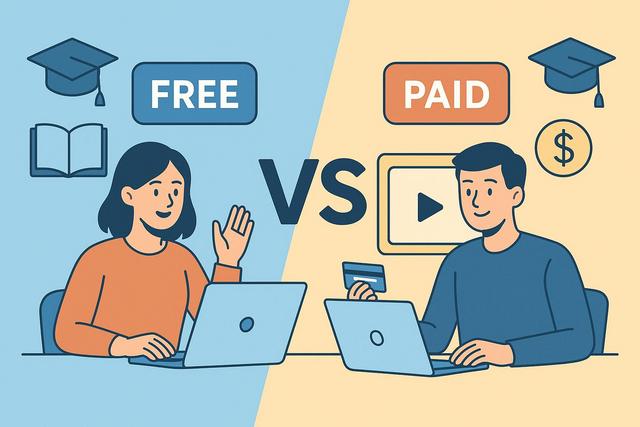 Free vs Paid E-Learning Platforms: What You Really Get
