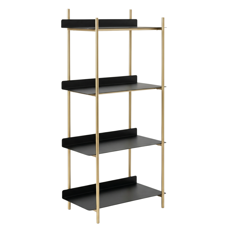 Repisa flotante hierro forjado, 112x38x25cm
